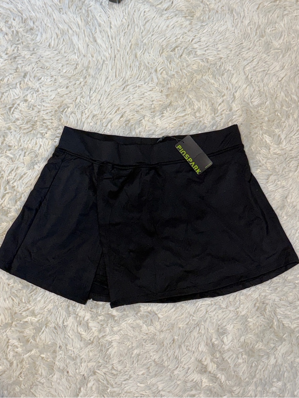 Women’s Black Athletic Skort Shorts
